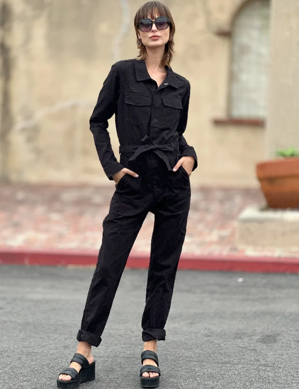 Hi-Bar Denim Jumper Stylish Fashionable Trendy