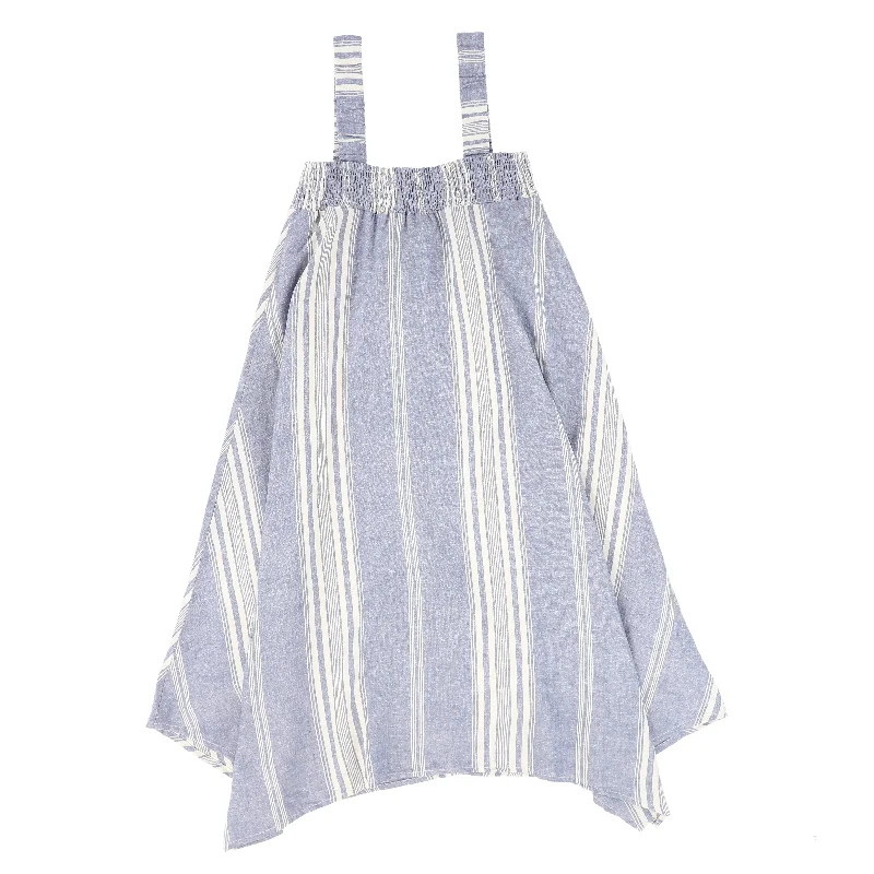 Stripe asymmetric maxi jumper by Bace Silk Blend Satin Velvet