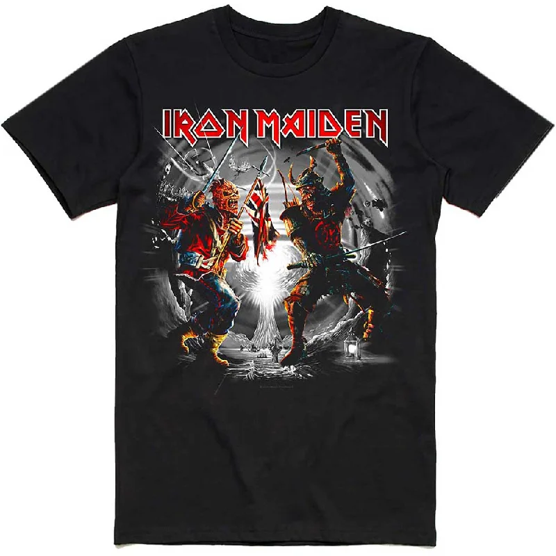 Iron Maiden | Official Band T-Shirt | Trooper 2022 Zippered Front Buttoned Front Snap Front