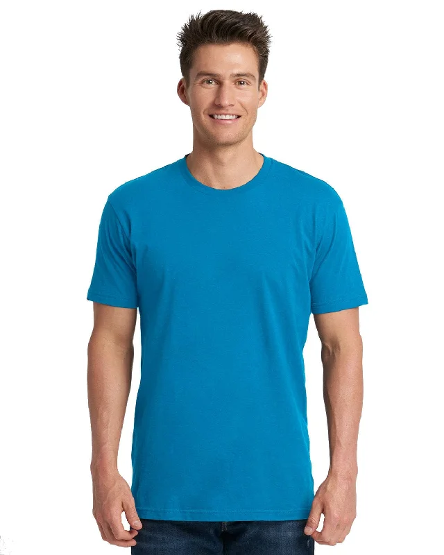 Next Level Unisex Short Sleeve T-Shirt | Turquoise Elasticated Padded Insulated