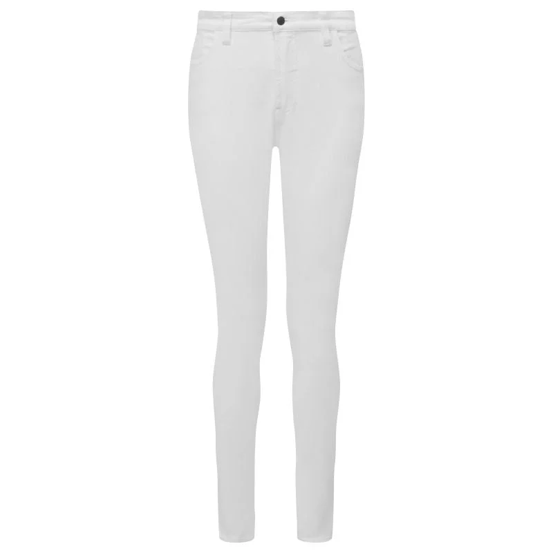 Schoffel Poppy Ladies Jean - White Stylish Paperbag Waist Denim