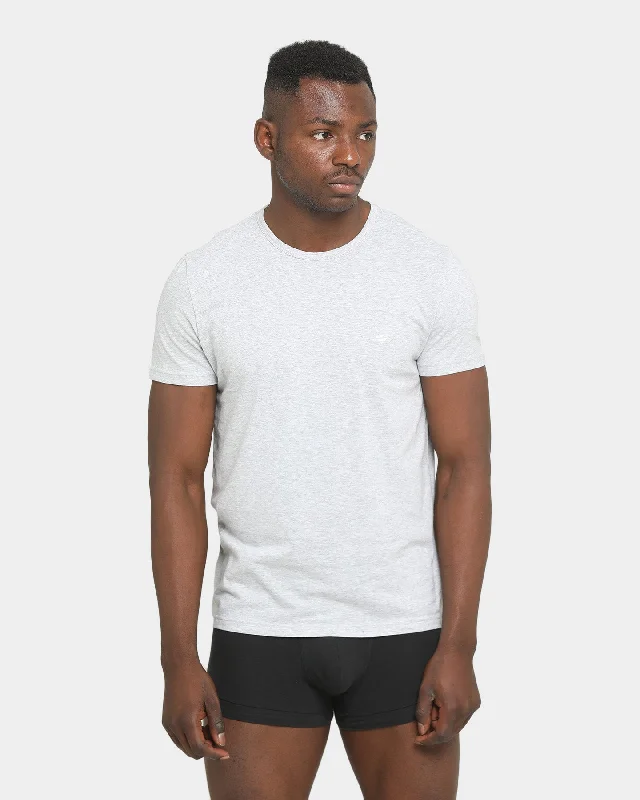 Armani Exchange Emporio Armani 2 Pack Crew Neck Lounge T-Shirt Nero/Grigio Iron Safe Non-Iron Wrinkle Free Armani Exchange Emporio Armani 2 Pack Crew Neck Lounge T-Shirt Nero/Grigio Iron Safe Non-Iron Wrinkle Free
