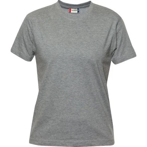 Clique Womens/Ladies Premium Melange T-Shirt Jersey Fabric Tulle Fabric Batik Fabric Clique Womens/Ladies Premium Melange T-Shirt Jersey Fabric Tulle Fabric Batik Fabric