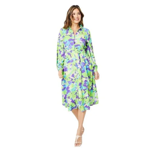 Principles Womens/Ladies Abstract Floral Belt Shirt Dress Collared Crew Neck Turtle Neck Principles Womens/Ladies Abstract Floral Belt Shirt Dress Collared Crew Neck Turtle Neck